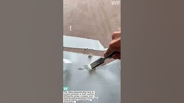Fast Wall Scraping Technique! Remove Old Paint Cleanly and Efficiently