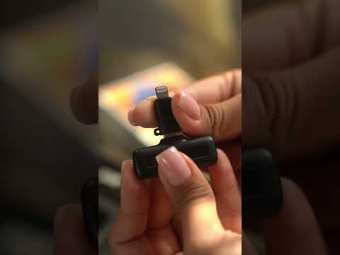 Мікрофон бездротовий, петличний, J11, з кейсом для зарядки, bluetooth, видео 1