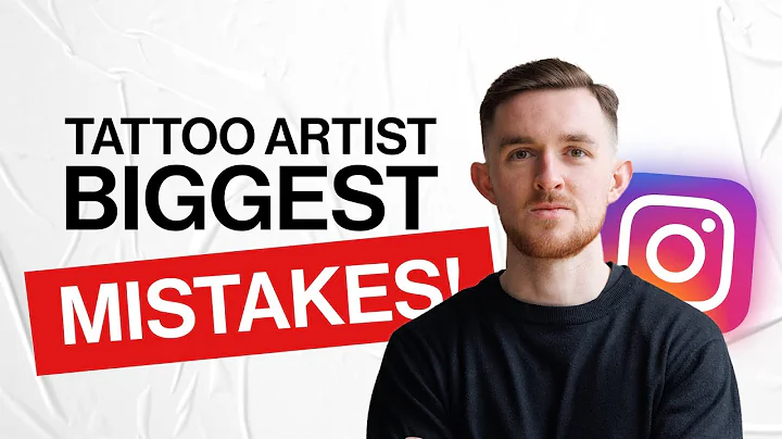 Tattoo Marketing: The Biggest Mistakes Tattoo Artists make on Social Media (Instagram)