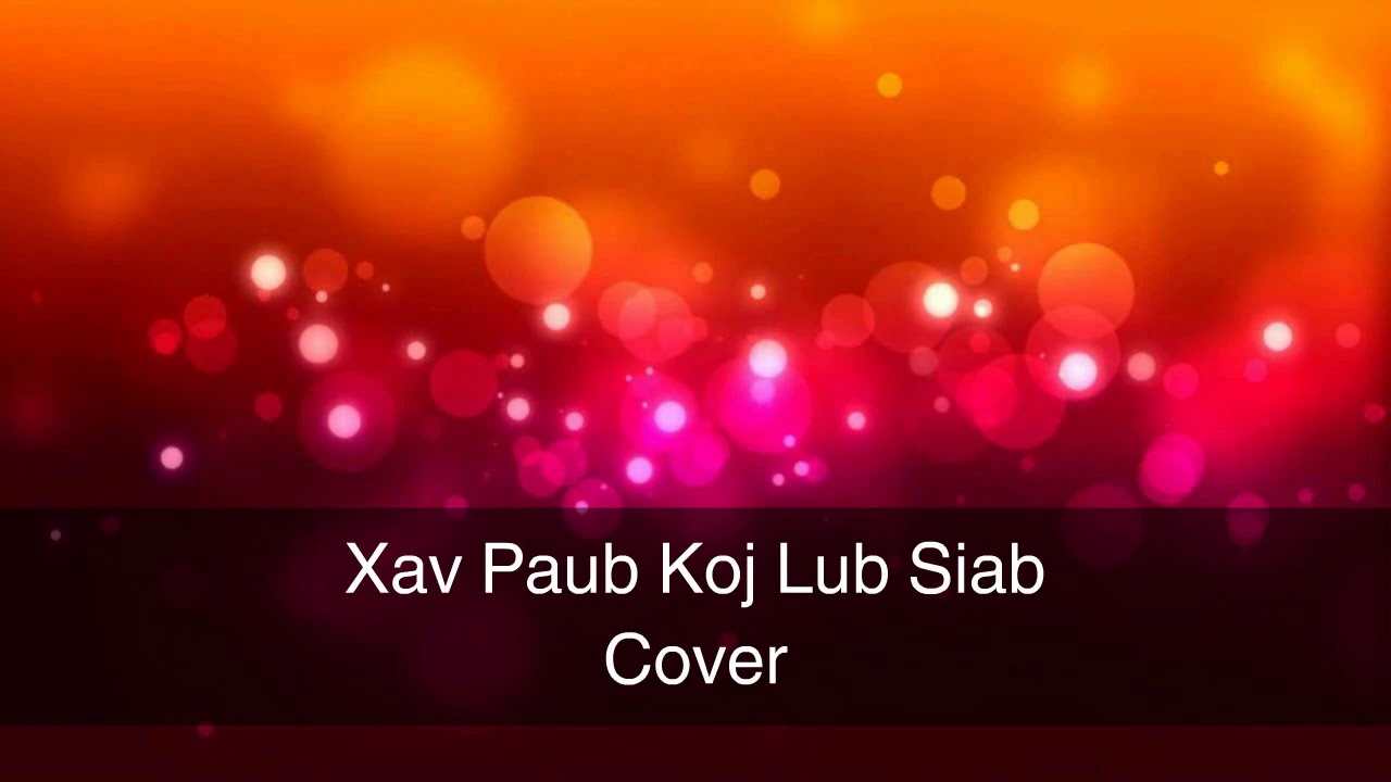 Xav Paub Koj Lub Siab [cover]