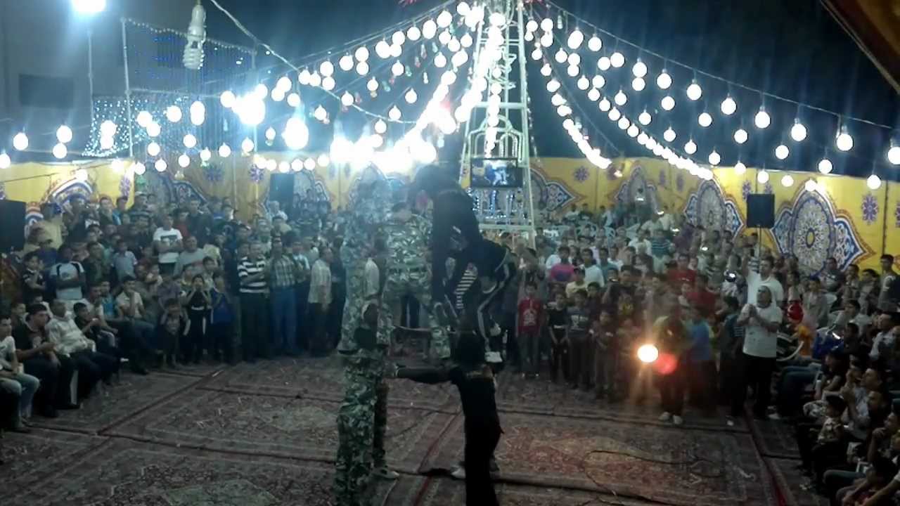 جميل الحسنات وحسن احبالي مع فرقة اقوى النجوم 2012 افراح ال مقبل مخيم سوف