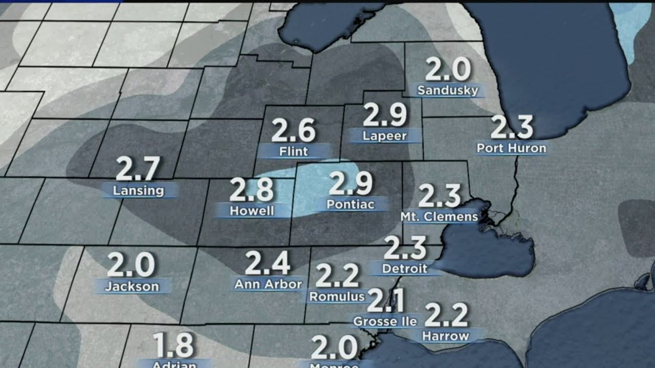 Metro Detroit weather: Winter Weather Advisory with snow on the way ...