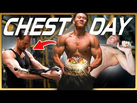 Joel Beukers Celebrates Chau's Birthday With a Chestday