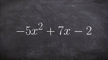 Learn How to Factor a Quadratic in Your Head When a is not Equal to One