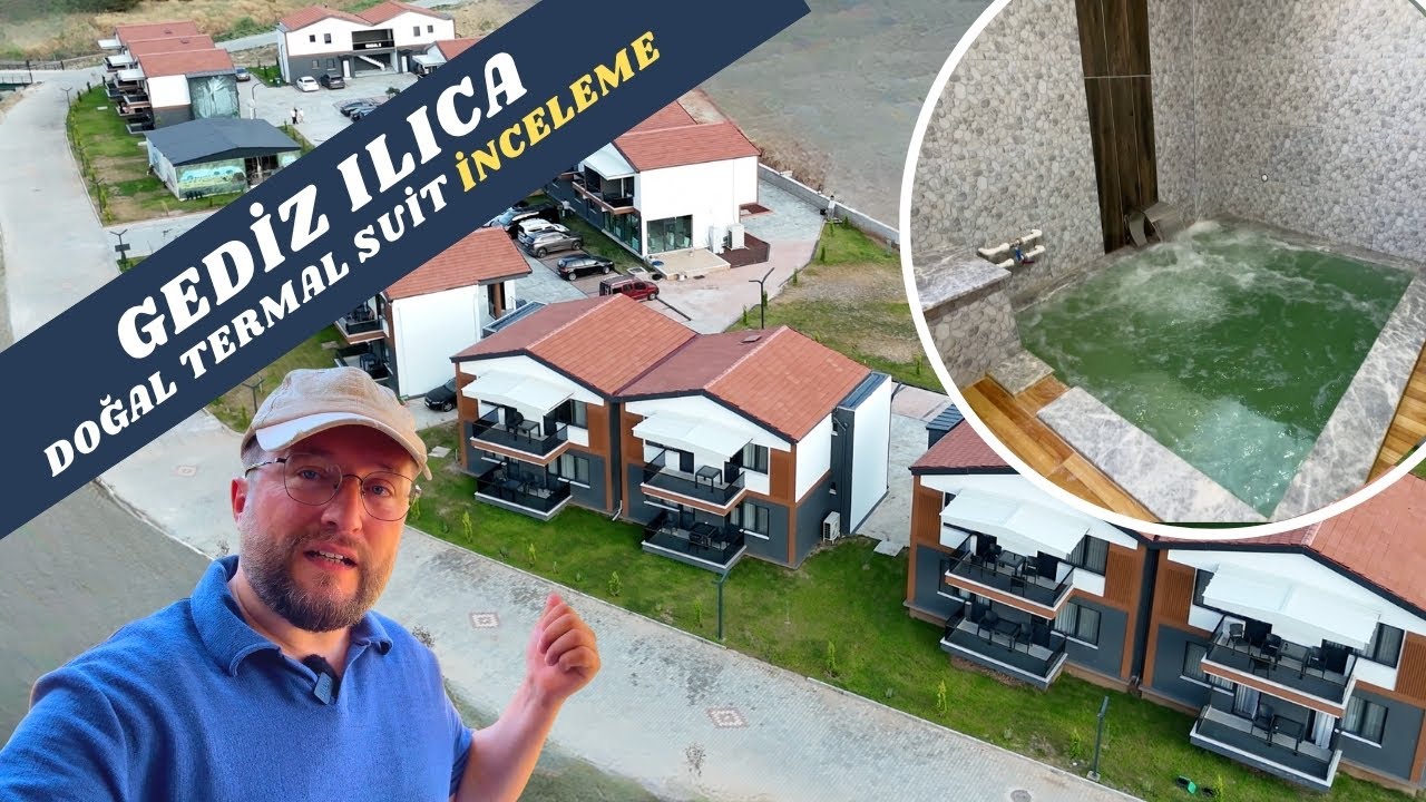 Gediz Ilıca Doğal Termal Suitleri İnceledik! ( Gezdikçe Bilelim Kütahya )