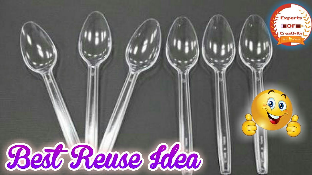 Best Out Of Waste|How To Reuse Waste Plastic Spoons|How To Reuse