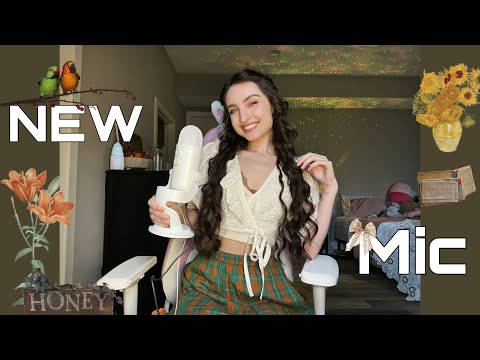 ASMR With NEW MIC (High Sensitivity) Fast & Semi Aggressive Mic Triggers w/ Foam & Floofy Covers +