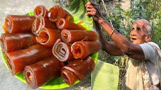 রোদে দেওয়ার ঝামেলা ছাড়াই সহজ পদ্ধতিতে কাঁচা আমের আমসত্ত্ব রেসিপি।Kacha Amer Amsotto।Mango Papad