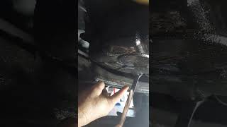 Hyundai Santa Fe 2.7 engine, oil and filter change 2008