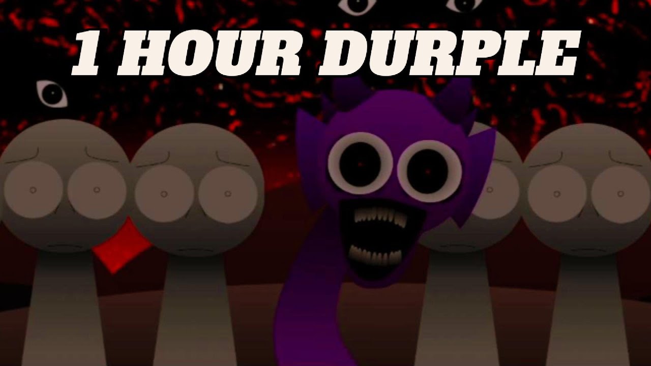 Sprunki Durple Pyramixed Phase 3 Sound 1 hour | Horror Mod Full Video ...