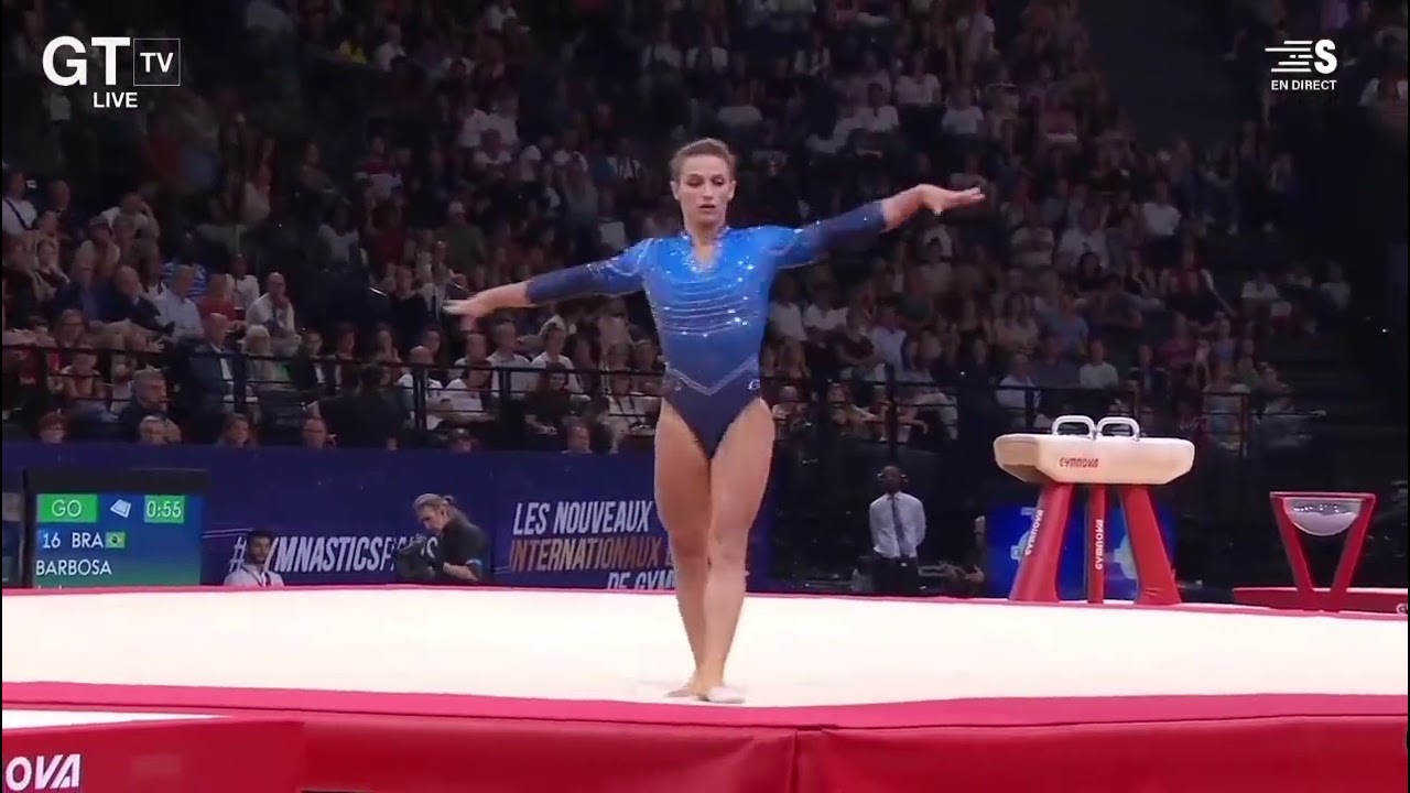 Jade Barbosa 🇧🇷 - 🥈 Floor Final - Paris World Cup 2023