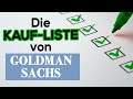 Goldman Sachs: Diese Aktien kaufen!