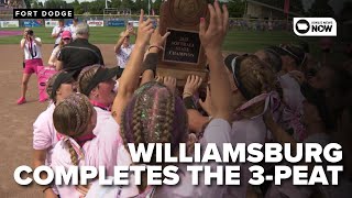3-PEAT CHAMPS! Williamsburg softball joins elite company, winning a third straight title