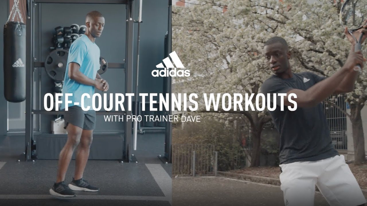 Quick Gym Workouts Tennis With Dave Connor | adidas - YouTube