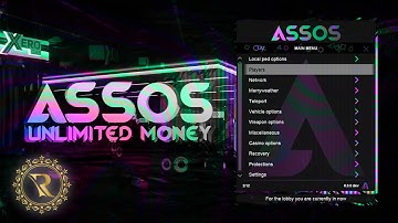 ASSOS MOD MENU SHOWCASE *NEWEST* | GTA ONLINE