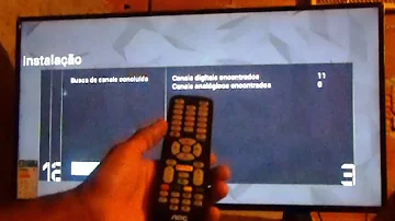 Como sintonizar canais da TV AOC Roku?