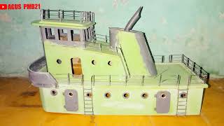 Download Lagu PEMBUATAN MINIATUR REMOT CONTROL MODEL KAPAL TUGBOAT.. MP3