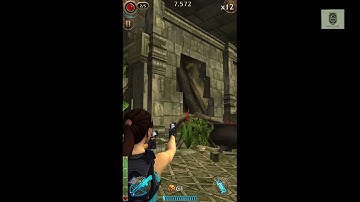 The Gameplay of the lara croft (Relic run) LEVEL-8