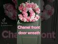 Chanel Floral Pink Wreath DIY | Dollar Tree Ideas