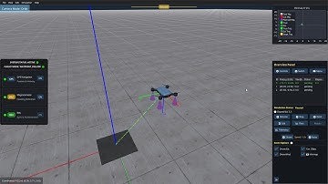 DroneLab - Flight session example