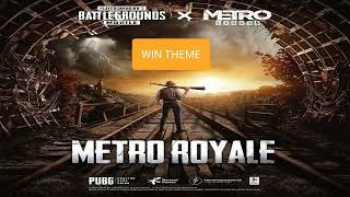 PUBG mobile METRO exodus - metro royale win victory theme music