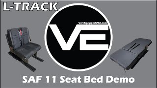 SAF 11 L Track Seat Bed Demo