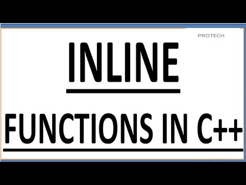INLINE FUNCTION IN C++ (HINDI) - YouTube