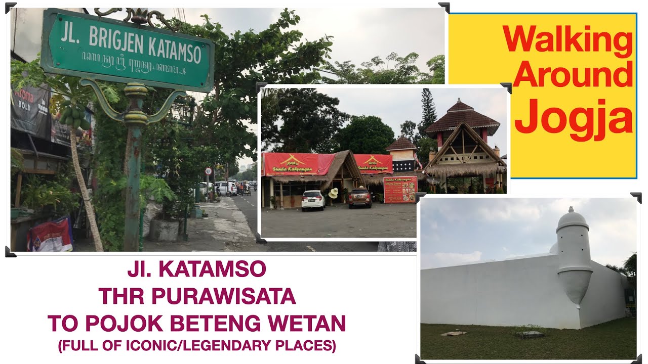 WALKING AROUND JOGJA Jl Brigjen Katamso Kondisi Eks THR Purawisata Terkini & Pojok Beteng