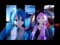 【初音ミク・結月ゆかり】蒼 -BLUE- 2012【オリジナル曲MMD-PV】