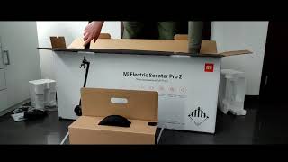 Xiaomi MI Electric Scooter Pro 2 UNBOXING