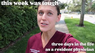 residency can be really hard and this week was a tough one | day in the life of a resident physician