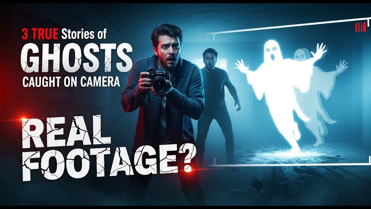 3 TRUE Stories of GHOSTS CAUGHT ON CAMERA YouTube