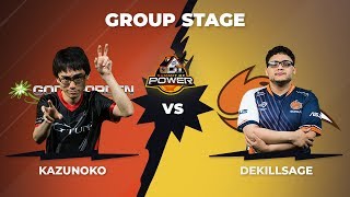 Kazunoko vs dekillsage - Group Stage: Pool B - Summit of Power
