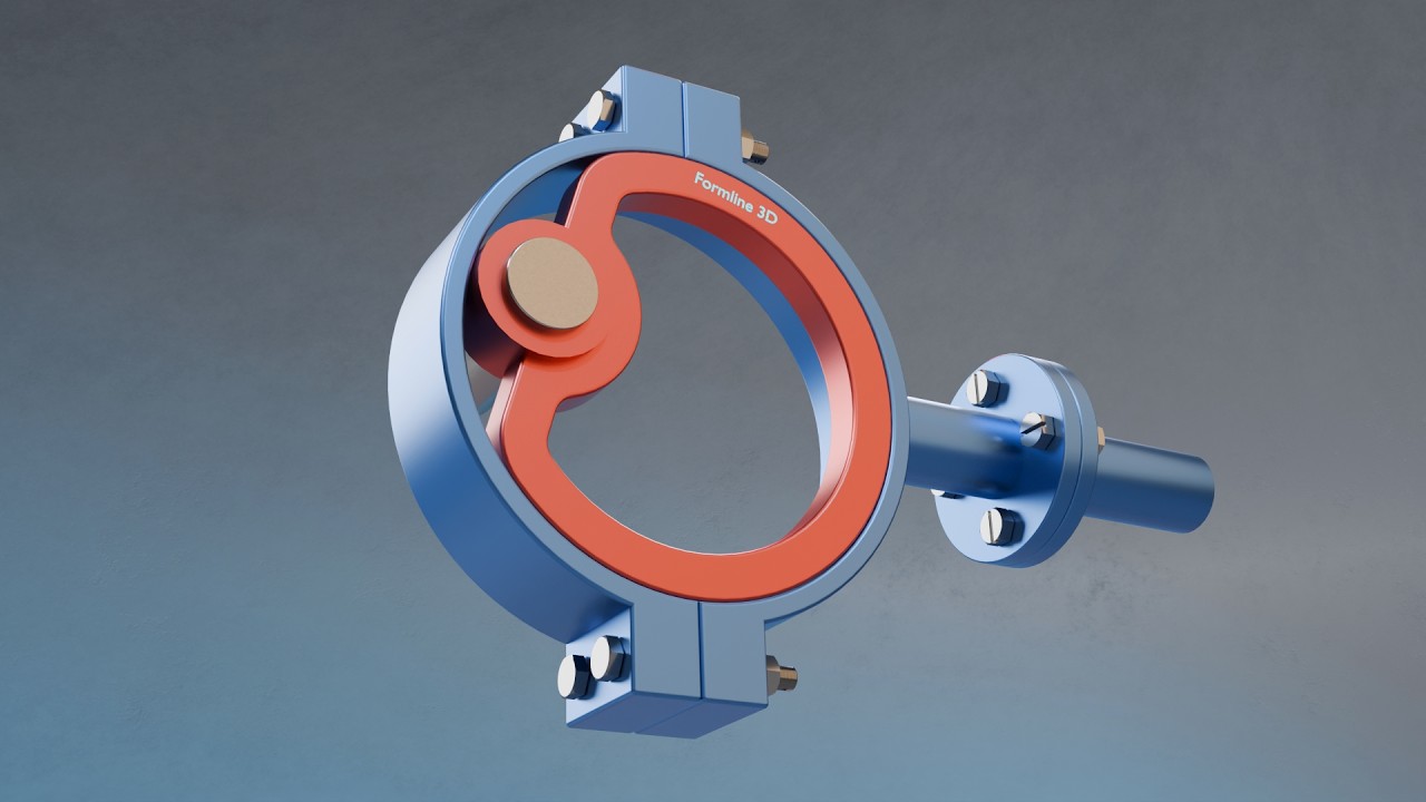 #089 Eccentric & Strap – 507 Mechanical Movements 3D Animation