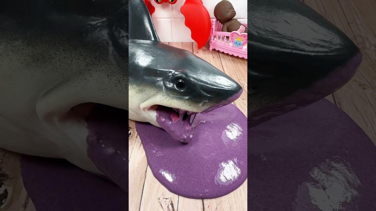 Остальные только что увидели бедного осьминога и акулу 🤮🥹😱 