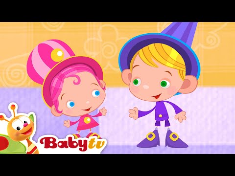Teeny & Tiny's Red Baloon 🎈  and the Big & Small Game | Riddles for Kids @BabyTV