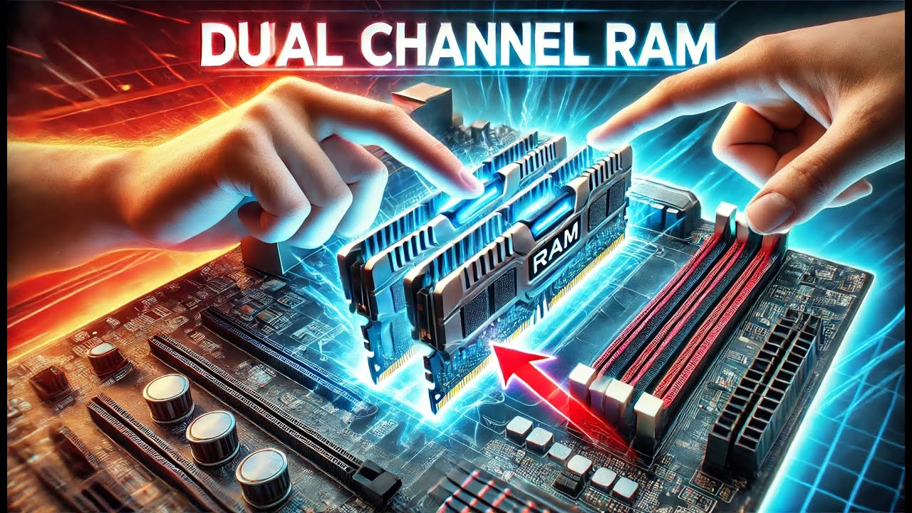 Jak uruchomić Ram w DUAL CHANNEL - podłączenie - YouTube