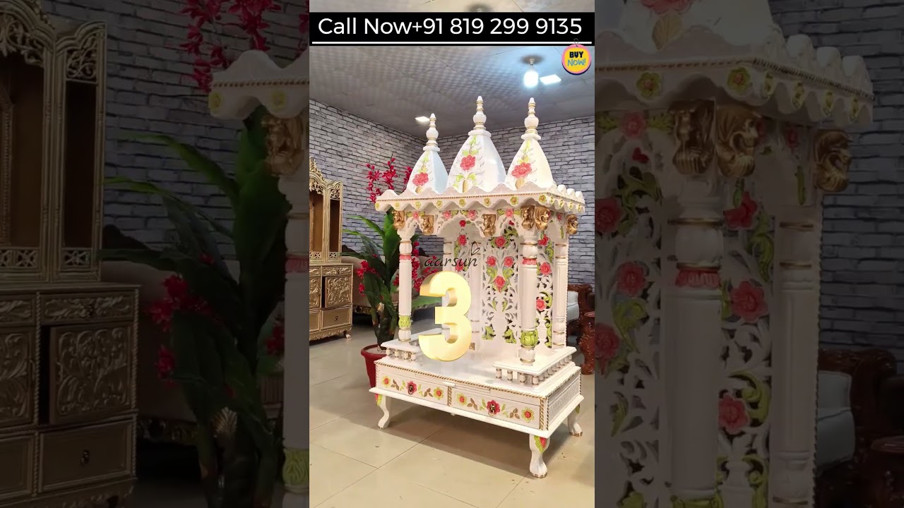 Wooden Home Temple Designs 