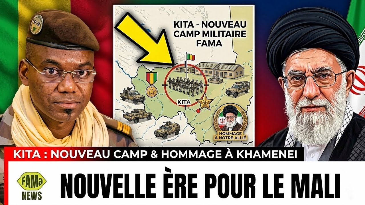 Mali : Camp militaire ouvert à Kita, hommage à Khamenei