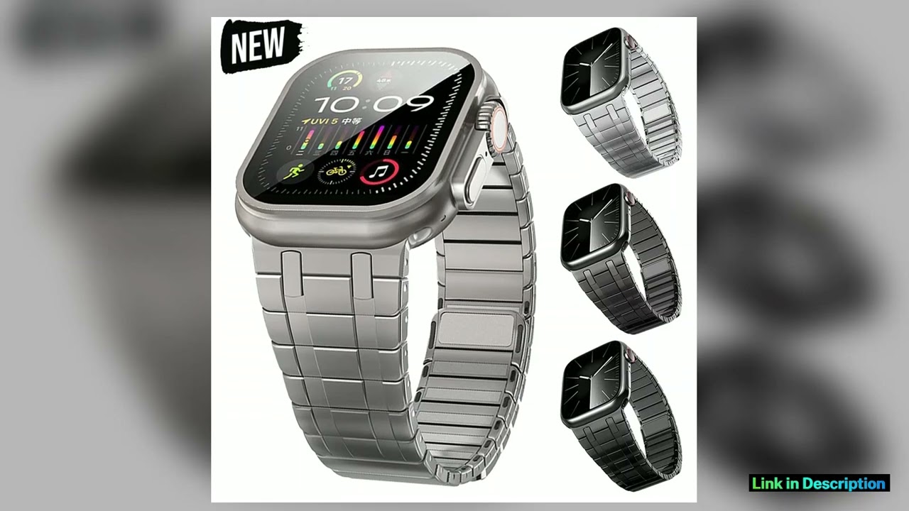 Magnetic Band for Apple Watch Ultra 2 49mm 46mm 42mm 45mm 41mm 44mm 38 40mm Metal Stainless Steel