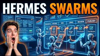 Hermes Kanban Swarms Just Changed AI SEO Forever! #hermes #ai #kanban