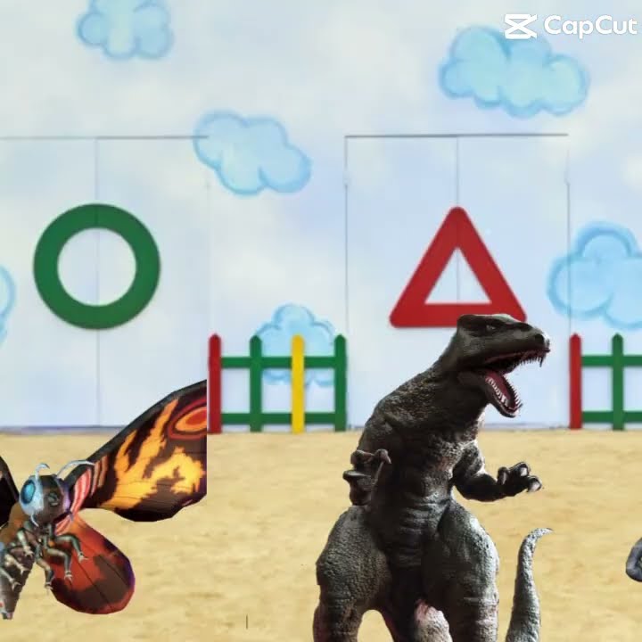 Orga eats his cookie #godzilla #orga #gorosaurus #mothra #squidgame #