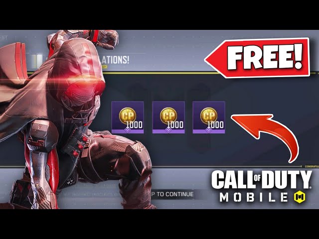 NEW* CALL OF DUTY MOBILE - how to get FREE CP in COD Mobile! FREE