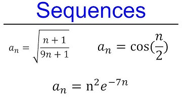 Sequences Part 1 - Calculus 2