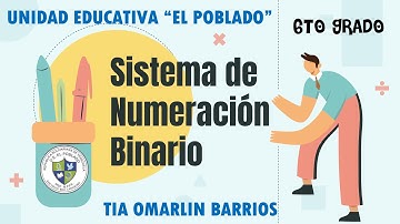 Sistema de Números Binarios 📲📚✏6to Grado