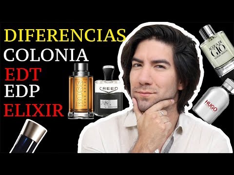 Vídeo: Diferencia Entre Perfume Y Colonia