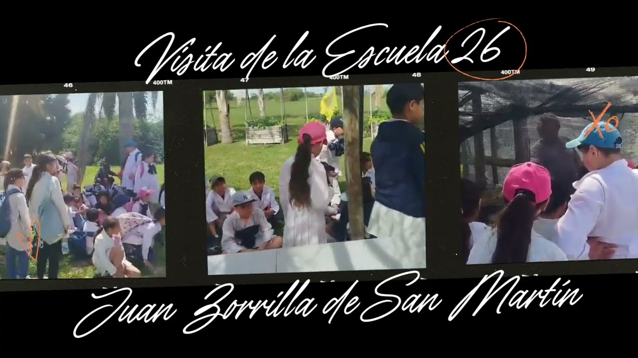 Visita de la Escuela 26 a El Mecenas | Niños descubriendo la agroecología