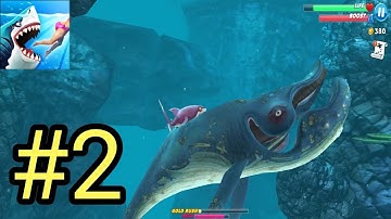 Hungry Shark World-Gameplay Walkthrough Part-2| S:Whitetip Reef|#gaming#gameplay#walkthrough 