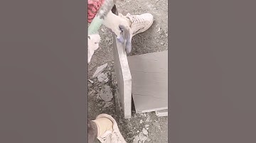 cool stone cutting techniques using simple tools #shorts