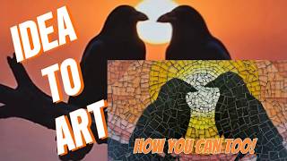 From Idea to Finished Mosaic 🧩 My Full Commission Process (Start to Finish)
